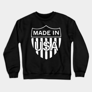 Made in USA Shield Crewneck Sweatshirt